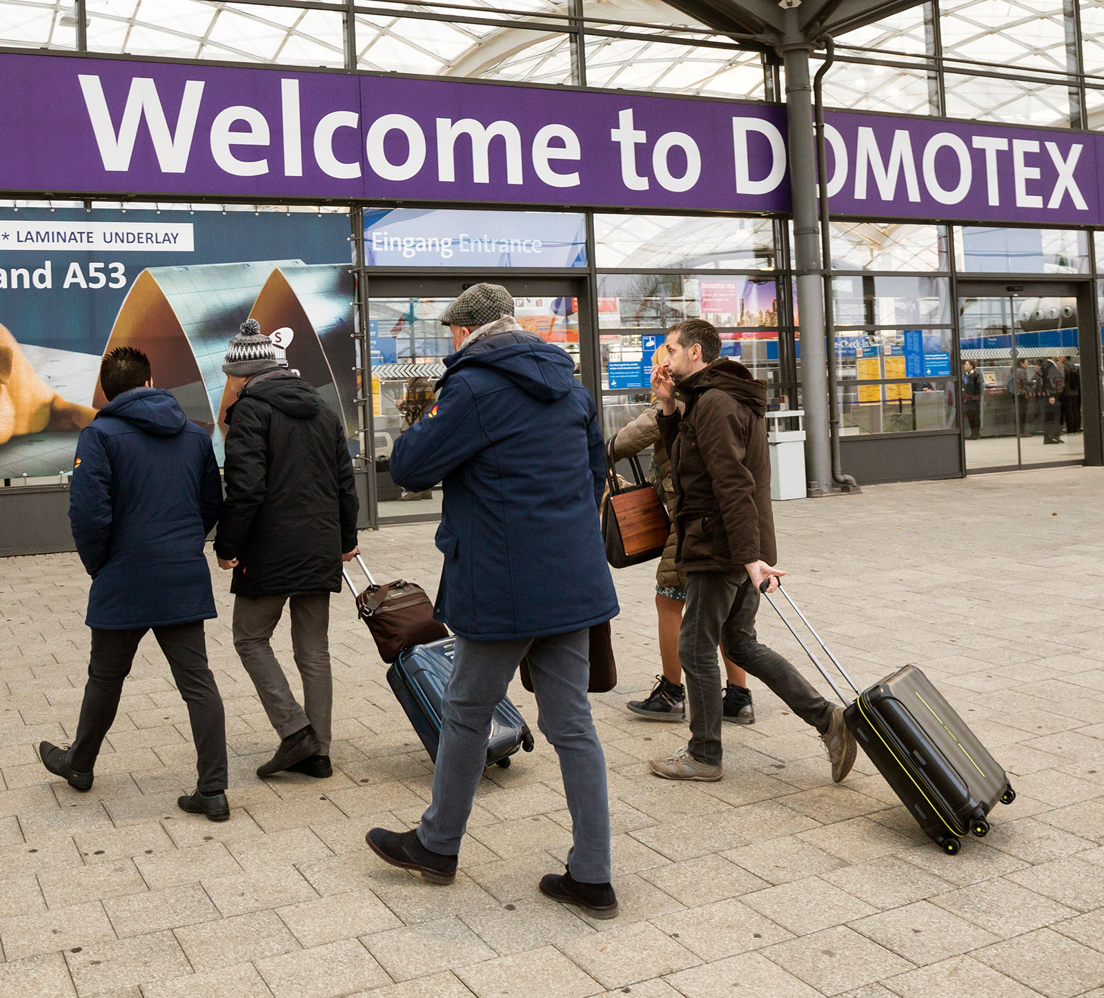 DOMOTEX Eingang